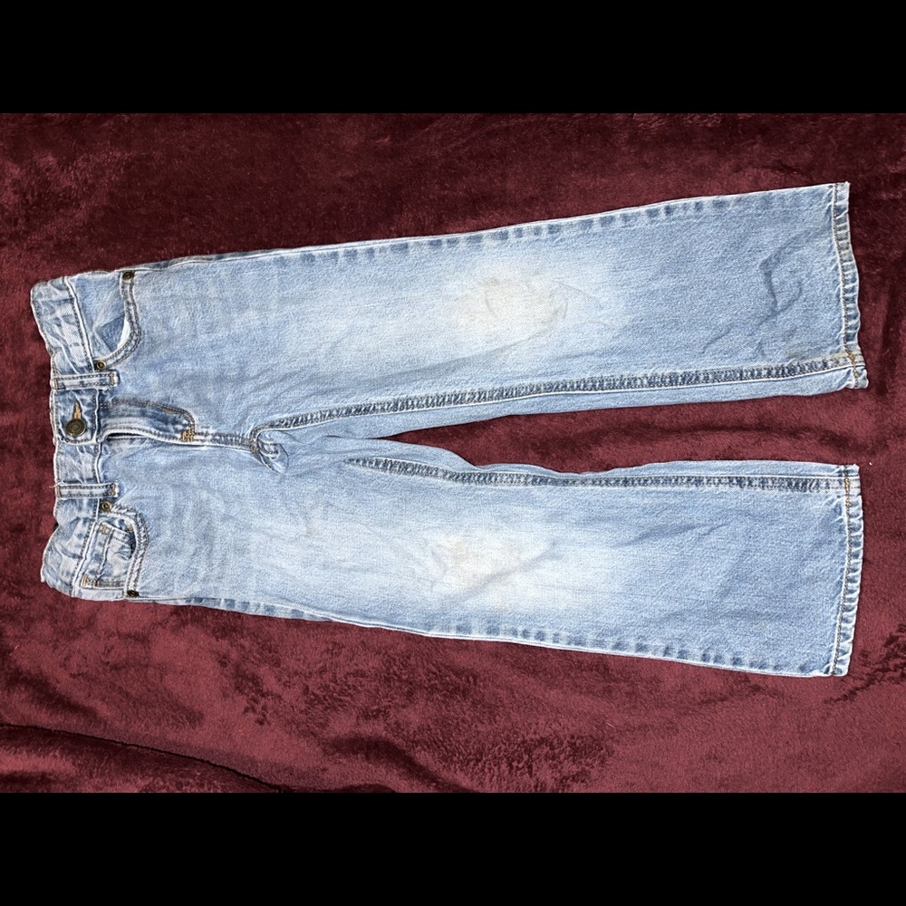 Boys Old Navy Loose Boot-Cut size 6 Regular Jeans